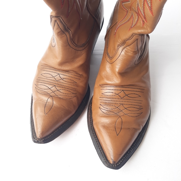 Austin Hall Boot Co Cowboy Western Boots - Picture 7 of 7